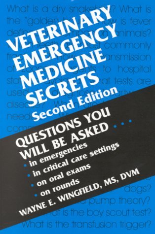 Veterinary Emergency Medicine Secrets 2nd Edition